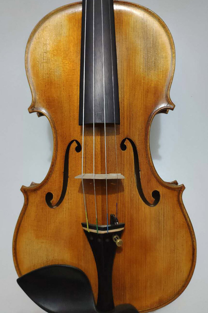 4/4成人歐料旋切花紋琴