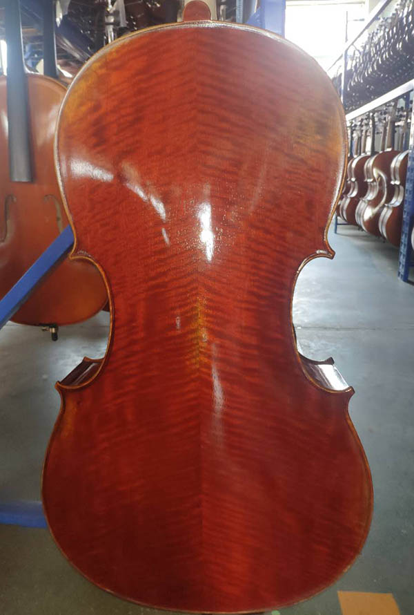 古典深紅仿古大提琴