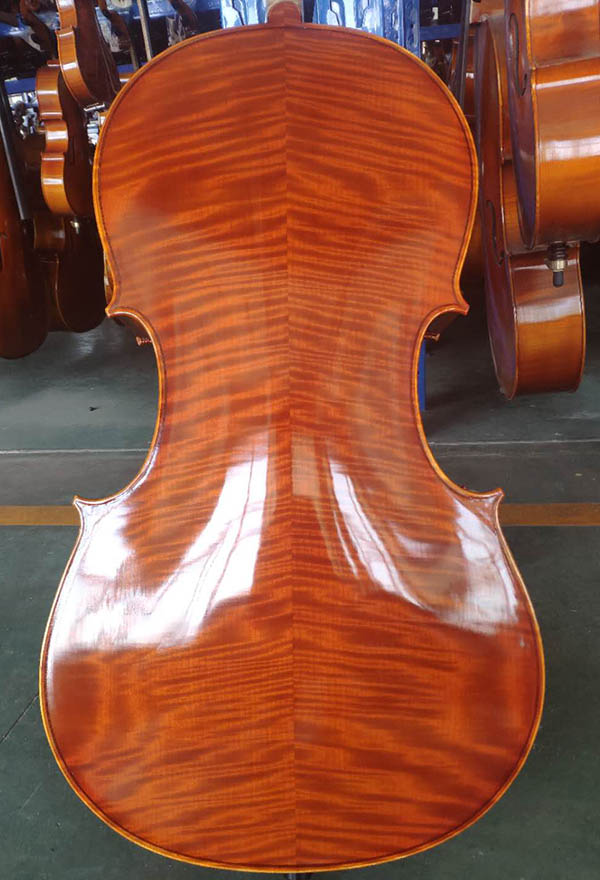 虎皮紋高檔手工大提琴