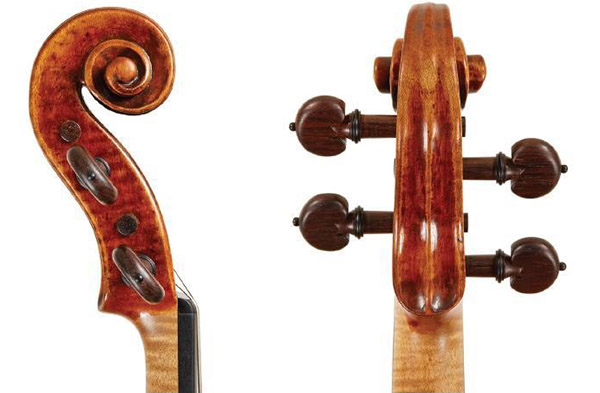 小提琴琴頭